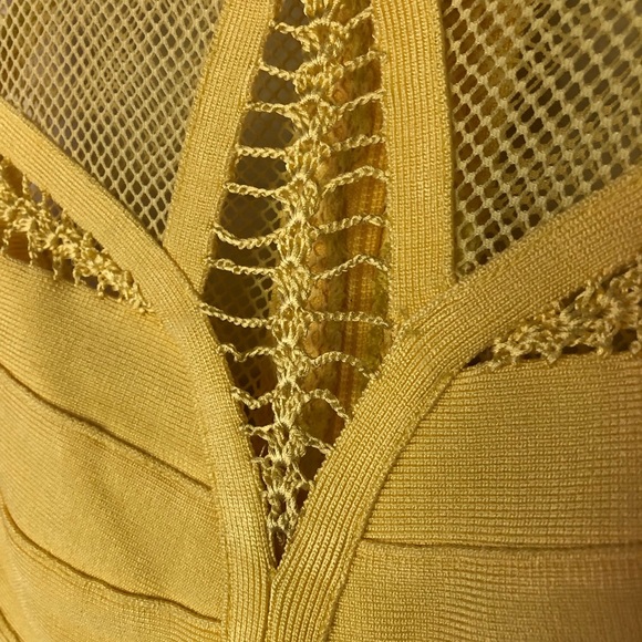 Bandage dress with net details - Picture 5 of 10